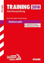 ISBN 9783849028527: Lösungen zu Training Abschlussprüfung 2018 Realschule - Mathematik - BaWü