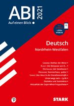 ISBN 9783849039431: STARK Abi - auf einen Blick! Deutsch NRW 2021