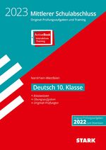 ISBN 9783849053833: STARK Original-Prüfungen und Training - Mittlerer Schulabschluss 2023 - Deutsch - NRW