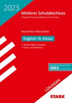 ISBN 9783849053864: STARK Lösungen zu Original-Prüfungen und Training - Mittlerer Schulabschluss 2023 - Englisch - NRW