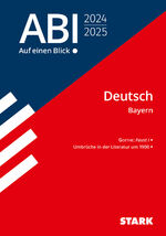 ISBN 9783849056100: STARK Deutsch - Abi - Auf einen Blick! 2025 Bayern