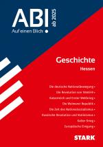 ISBN 9783849059965: STARK Abi - auf einen Blick! Geschichte Hessen 2025