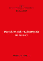 ISBN 9783849819590: Deutsch-britischer Kulturtransfer im Vormärz – Forum Vormärz Jahrbuch 2023