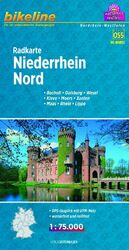 ISBN 9783850003872: Bikeline Radkarte Niederrhein Nord (NRW03) 1:75 000: Bocholt, Duisburg, Wesel, Kleve, Moers, Xanten, Maas, Rhein, Lippe. GPS-tauglich mit UTM-Netz. Wa...