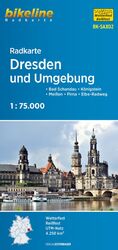 Radkarte Dresden und Umgebung (RK-SAX02) – Bad Schandau – Königstein – Meißen – Pirna – Elbe-Radweg