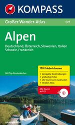 ISBN 9783850260732: Großer Wander-Atlas Alpen - Deutschland-Österreich-Slowenien-Italien-Schweiz-Frankreich