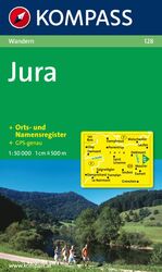 Jura - Wandern ; Orts- und Namensregister ; GPS-genau