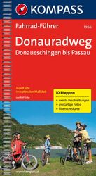 Donauradweg Donaueschingen - Passau - Fahrradführer mit Top-Routenkarten im optimalen Maßstab.