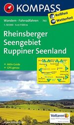 ISBN 9783850265089: Rheinsberger Seengebiet - Ruppiner Seenland - Wanderkarte mit Aktiv Guide und Radrouten. GPS-genau. 1:50000