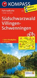 ISBN 9783850265959: KOMPASS Fahrradkarte Südschwarzwald - Villingen - Schwenningen - Fahrradkarte. GPS-genau. 1:70000