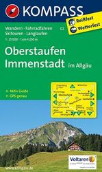 ISBN 9783850266932: Oberstaufen - Immenstadt im Allgäu - Wanderkarte mit Aktiv Guide, Radwegen, Skitouren und Loipen. GPS-genau.1:25000