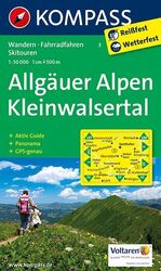 ISBN 9783850268677: Allgäuer Alpen, Kleinwalsertal - Wandern, Rad, Skitouren ; Panorama, GPS-genau