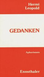 ISBN 9783850680677: Gedanken - Aphorismen