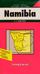 ISBN 9783850842402: Namibia – Mit Stadtplänen. 1:2,4 Mill.