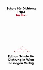 ISBN 9783851652413: für h. c.