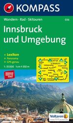 ISBN 9783854910411: Innsbruck und Umgebung - Wanderkarte mit Radwegen, alpinen Skirouten, Panorama und Kurzführer. GPS-genau. 1:35000