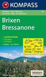 ISBN 9783854910633: Brixen /Bressanone - Wanderkarte mit Kurzführer, Radrouten und alpinen Skirouten. Dt. /Ital. GPS-genau. 1:50000