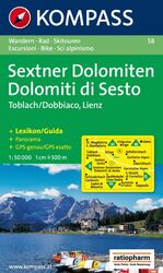 ISBN 9783854910657: Sextner Dolomiten/Dolomit di Sesto - Toblach/Dobbiaco - Lienz - Wanderkarte mit Kurzführer, Panorama, Radrouten und alpinen Skirouten. Dt. /Ital. GPS-genau. 1:50000