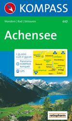 ISBN 9783854910794: Achensee – Wanderkarte mit Tourenführer, Panorama, Radrouten und Skirouten. GPS-geeignet. 1:35000