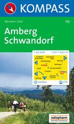 ISBN 9783854911241: Amberg - Schwandorf - Wanderkarte mit Radwegen und Kurzführer. GPS-genau. 1:50000