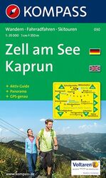 ISBN 9783854912378: Zell am See - Kaprun - Wanderkarte mit Aktiv Guide, Radwegen, Skitouren und Panorama. GPS-genau. 1:35000