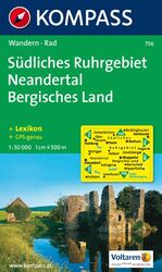 ISBN 9783854915157: Südliches Ruhrgebiet - Neandertal - Bergisches Land – Wanderkarte mit Kurzführer und Radwegen. GPS-genau. 1:50000