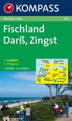 ISBN 9783854916871: Darß, Zingst, Fischland - Wander- und Radtourenkarte