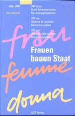 ISBN 9783858238191: Frauen bauen Staat