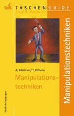 ISBN 9783860274002: Manipulationstechniken