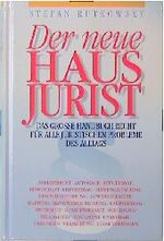 ISBN 9783860474877: Der neue Hausjurist Stefan Rutkowsky