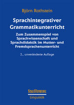 ISBN 9783860571897: Sprachintegrativer Grammatikunterricht - Zum Zusammenspiel von Sprachwissenschaft und Sprachdidaktik im Mutter- und Fremdsprachenunterricht