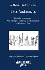 ISBN 9783860575680: Titus Andronicus – Englisch-deutsche Studienausgabe (Engl. / Dt.) Englischer Originaltext und deutsche Prosaübersetzung