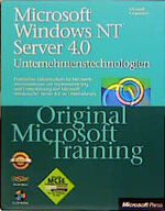 ISBN 9783860632666: Microsoft Windows NT Server 4.0 Unternehmenstechnologien - Original Microsoft Training für Examen 70-068