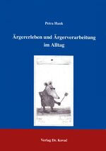 ISBN 9783860643310: Ärgererleben und Ärgerverarbeitung im Alltag