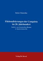 ISBN 9783860644898: Fiktionalisierungen der Conquista im 20. Jahrhundert - Studien zum historischen Roman in Spanischamerika