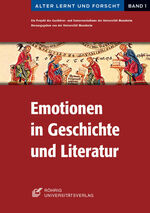 ISBN 9783861105077: Emotionen in Geschichte und Literatur