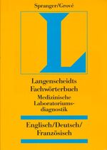 ISBN 9783861170532: Langenscheidts Fachwörterbuch medizinische Laboratoriumsdiagnostik – Englisch-Deutsch-Französisch