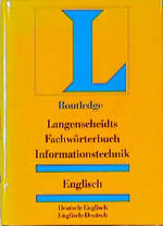 ISBN 9783861170853: Langenscheidts Fachwörterbuch Informationstechnik (Routledge)