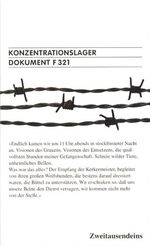 ISBN 9783861509141: Konzentrationslager Dokument F 321 für den Internationalen Militärgerichtshof Nürnberg