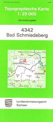 ISBN 9783861700562: Bad Schmiedeberg (4342) – Topographische Karte 1:25 000