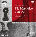 ISBN 9783862315666: Die Marquise von O… - Ungekürzte Lesung mit Edith Clever (1 mp3-CD)