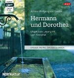 ISBN 9783862316311: Hermann und Dorothea: Ungekürzte Lesung mit Gert Westphal (1 mp3-CD)