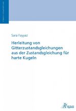 ISBN 9783863592202: Herleitung von Gitterzustandsgleichungen aus der Zustandsgleichung für harte Kugeln