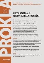 ISBN 9783865059024: Green New Deal!? Wie rot ist das neue Grün? – PROKLA 202 / 51. Jg., Heft 1, März 2021