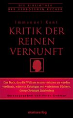 Immanuel Kant: Kritik der reinen Vernunf Immanuel Kant: Kritik der reinen Vernunf