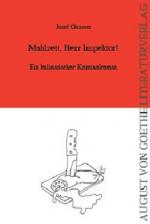 ISBN 9783865484772: Mahlzeit, Herr Inspektor! – Ein kulinarischer Kriminalroman