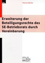 ISBN 9783865930491: Erweiterung der Beteiligungsrechte des SE-Betriebsrats durch Vereinbarung