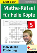 ISBN 9783866323735: Mathe-Rätsel für helle Köpfe / Klasse 5 – Kopiervorlagen zur individuellen Förderung im 5. Schuljahr