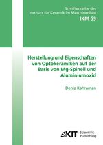 ISBN 9783866446823: Herstellung und Eigenschaften von Optokeramiken auf der Basis von Mg-Spinell und Aluminiumoxid