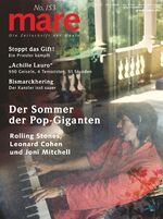 ISBN 9783866484429: mare. Die Zeitschrift der Meere No. 153 Der Sommer der Pop-Giganten - Rolling Stones, Leonard Cohen und Joni Mitchell